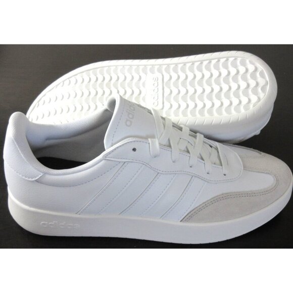 Adidas Men's Barreda Classic Striped Tennis Shoes White Sizes NIB JI2308 - Picture 4 of 5